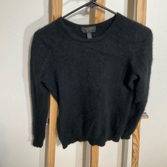 Charter club women’s cashmere sweater, black size medium ￼ - Picture 1 of 5
